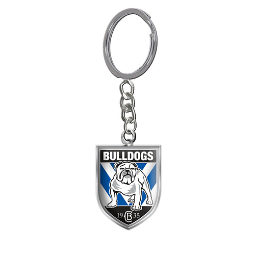 Canterbury-Bankstown Bulldogs Enamel Logo Keyring – Licensing Essentials